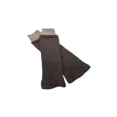 靴下物 羊毛保暖日系纯色个性中筒袜 女款