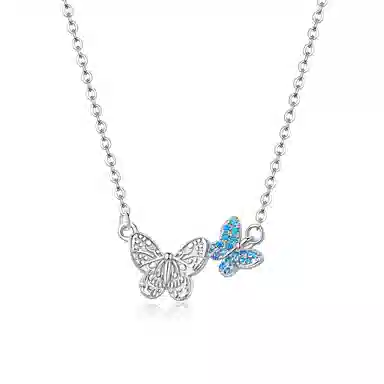 Barbie Butterfly Dance Necklace S925 Silver