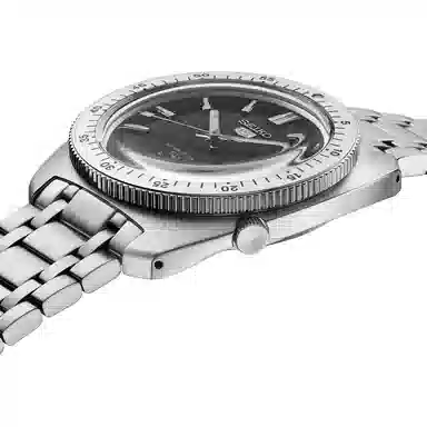 Seiko 38.2mm Black Dial