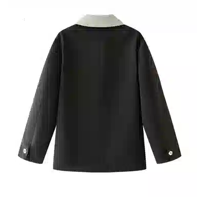 【dme】 多场合高级感拼色西服上衣秋季百搭时髦宽松时尚潮牌品质外套高回头率休闲西装 男女同款