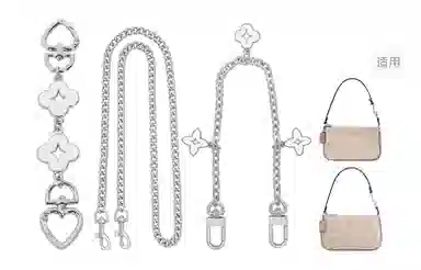 Coach Nolita19 Chain Strap Silver