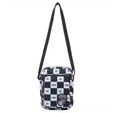 Vans Checkerboard Crossbody Bag Black White