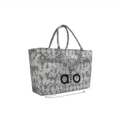 alo yoga Stardust Tote Bag Large Gray