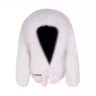 啄木鸟 萌趣可爱长耳兔小熊保暖甜美蝴蝶结 聚酯纤维 帽子 女款