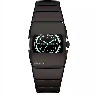 Joker Cat Light Casual Quartz Watch Black Dial