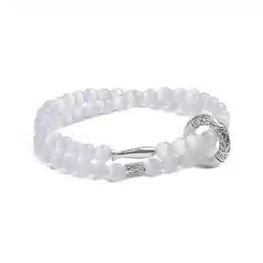 印象眸 新中式小众设计精致简约高级感时尚上岸锦鲤诸事顺利多圈转运珠玉手饰 礼盒包装#好运 琉璃 手串 男女同款情侣款