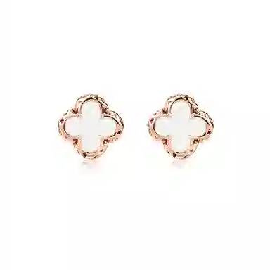 Ai De Promise Clover Stud Earrings