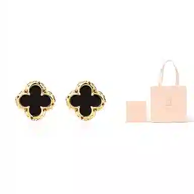 Ai De Promise Clover Stud Earrings