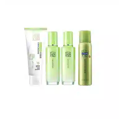 百雀羚 草本精萃洁面水乳霜 保湿清爽补水