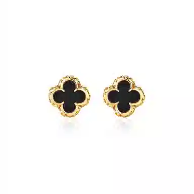Ai De Promise Clover Stud Earrings