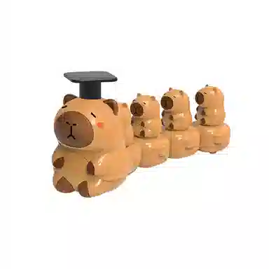 极慧猫 水豚鼠按压娃车 滑行玩具