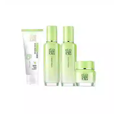 百雀羚 草本精萃洁面水乳霜 保湿清爽补水