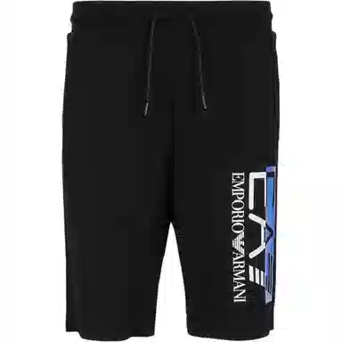 Emporio Armani Logo Lace-Up Shorts