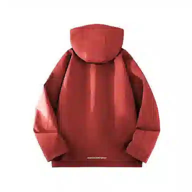 鸭鸭 三系户外运动防风保暖连帽大口袋冬季韩版休闲工装羽绒服 男女同款