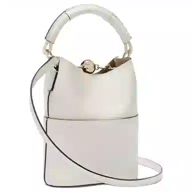 Furla Mini Bucket Bag Cream Oatmeal