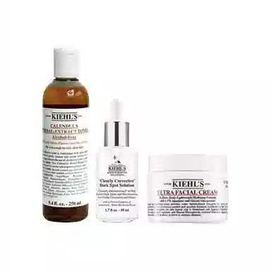 科颜氏 淡斑精华金盏花水组合 补水保湿