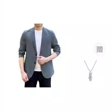 春秋季韩版轻熟风纯色百搭休闲服饰西装 男女同款