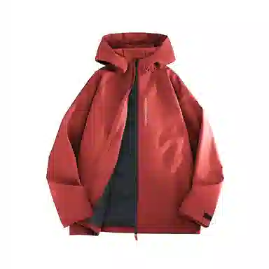 鸭鸭 三系户外运动防风保暖连帽大口袋冬季韩版休闲工装羽绒服 男女同款