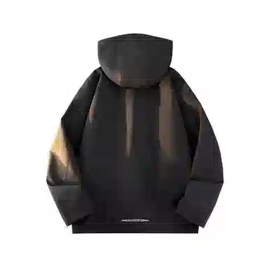 鸭鸭 三系户外运动防风保暖连帽大口袋冬季韩版休闲工装羽绒服 男女同款