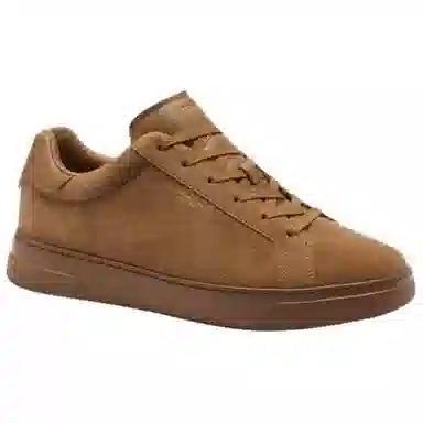 Coach Highline Round Toe Low Top Sneakers Brown