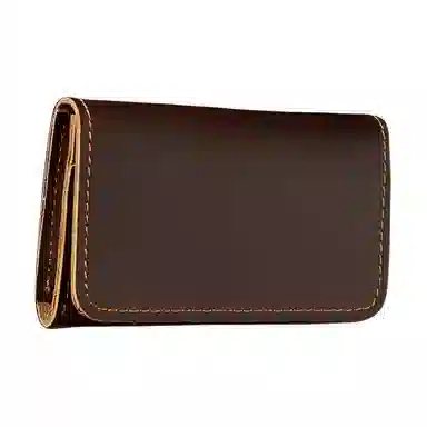 掐尖 复古纯色简约高级 头层疯马皮 卡包 常规 男女同款情侣款 深咖色/浅咖色/棕色