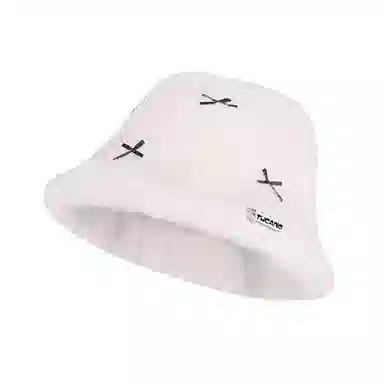 啄木鸟 甜美可爱蝴蝶结毛绒帽保暖护耳高级感百搭显脸小韩系时尚 聚酯纤维 绒线帽 女款