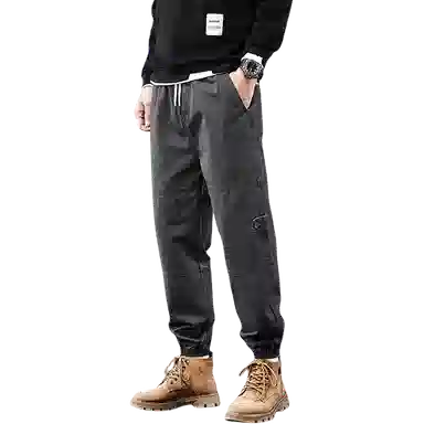 金盾 工装潮牌束脚运动休闲裤 男款