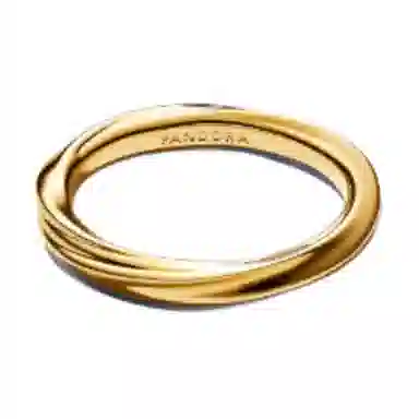 Pandora Alloy Ring Gold