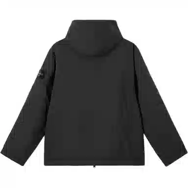 Stone Island Embroidered Hoodie Cotton Jacket