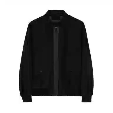 丹宁哲学 灯芯绒纹理新西兰绵羊皮哈灵顿皮衣 男款