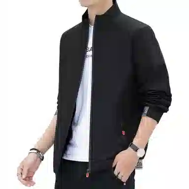 金盾 外套春秋季休闲潮流夹克 男款