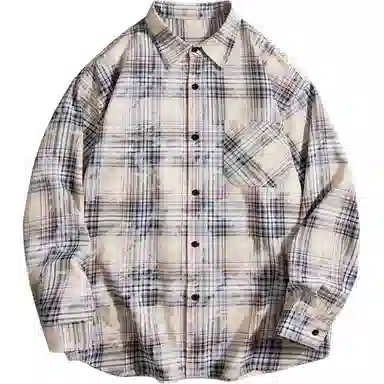 金盾 秋季外套衬衣潮牌情侣衬衫 男女同款