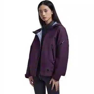 鸭鸭 可拆卸内胆外套短款连帽现代风羽绒服 男女同款