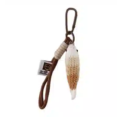 尚先生 小鱼条年年有鱼有余包包 编织线 挂件 男女同款情侣款