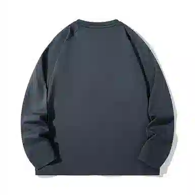 LISENPOK 210g Double Layer Grid Long Sleeve Tee