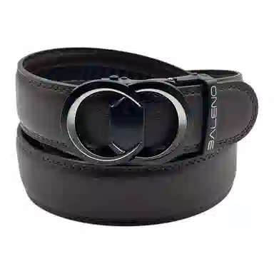 BALENO Leather Double Ring Belt