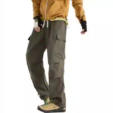 金盾 美式户外情侣款休闲裤 男女同款