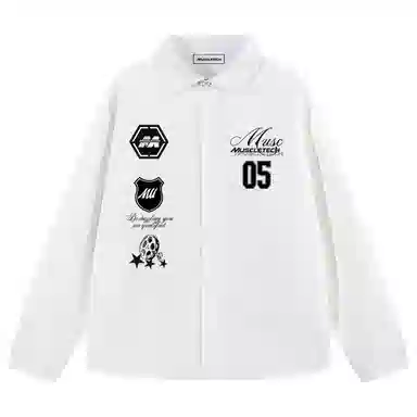 MUSCLETECH Retro Racing Badge Shirt