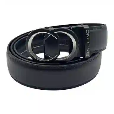 BALENO Leather Double Ring Belt