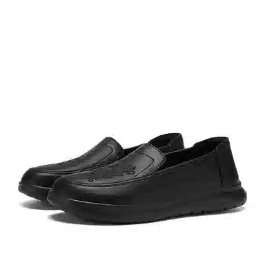 足力健 皮鞋 合成革牛剖层革 轻便舒适 柔软透气 低帮设计 防滑耐磨 优雅百搭 简约大方 女士休闲单鞋 女