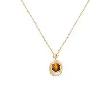 Lola Rose Sun Series Necklace Tiger Eye