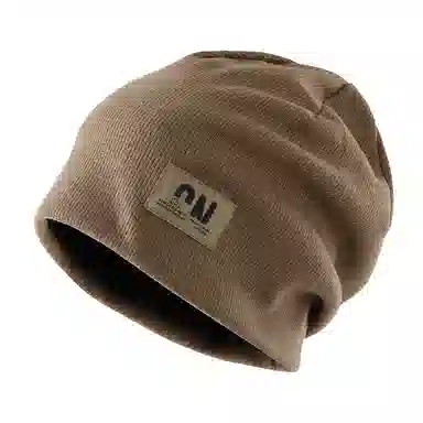 俞兆林 堆堆帽子秋冬季日系显脸小百搭护耳包头帽针织冷帽产后防风月子帽休闲 大头围 套头帽 女款