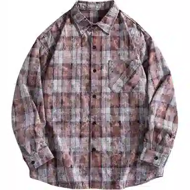 金盾 秋季长袖外套情侣衬衫 男女同款