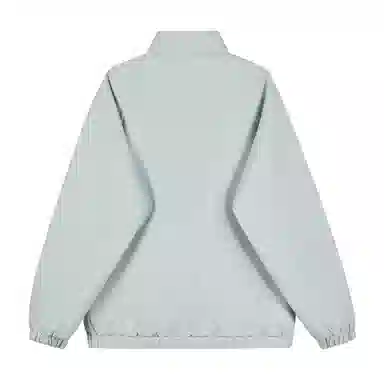 【Cleanfit棒球风】蓝精灵 潮流教练服勋章拼接嘻哈撞色双面穿立领秋冬运动机车风拉链休闲防风防溅水夹克外套 男女同款