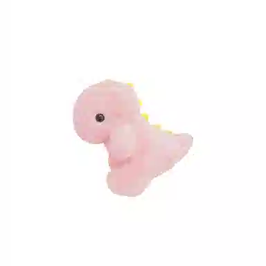 玄唐 精致可爱毛绒恐龙娃娃钥匙扣情侣书包公仔#好运 聚酯纤维 挂件 女款