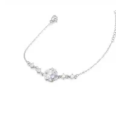 珂里 甜美小清新蓝桉遇鸟轻奢小众高级感简约百搭手饰温柔气质灵动日常通勤 琉璃 玉石手链 女款