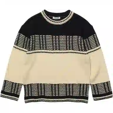 LOW CLASSIC FW25 JACQUARD KNIT SWEATER