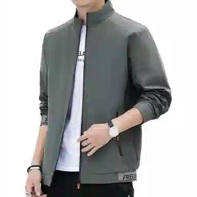 金盾 外套春秋季休闲潮流夹克 男款