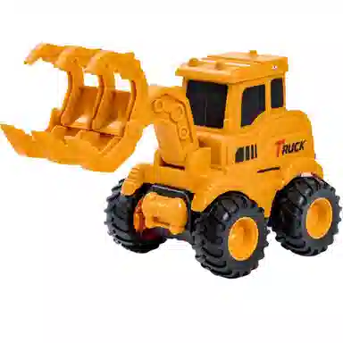 极慧猫 按压仿真工程车 滑行玩具