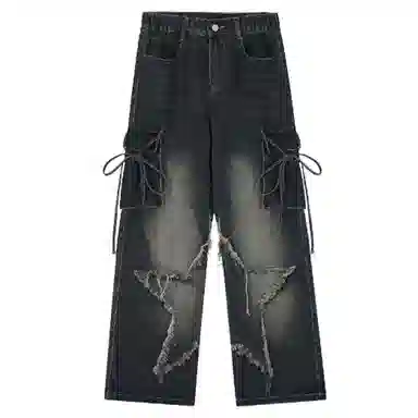 JUFU SS24 Black Jeans